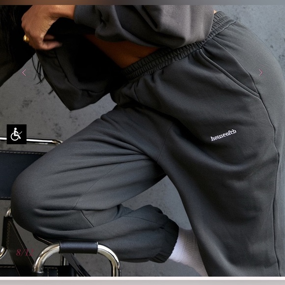 House of CB Charcoal Fleece Back Jogging Trousers
Charcoal. Size M - Picture 3 of 8